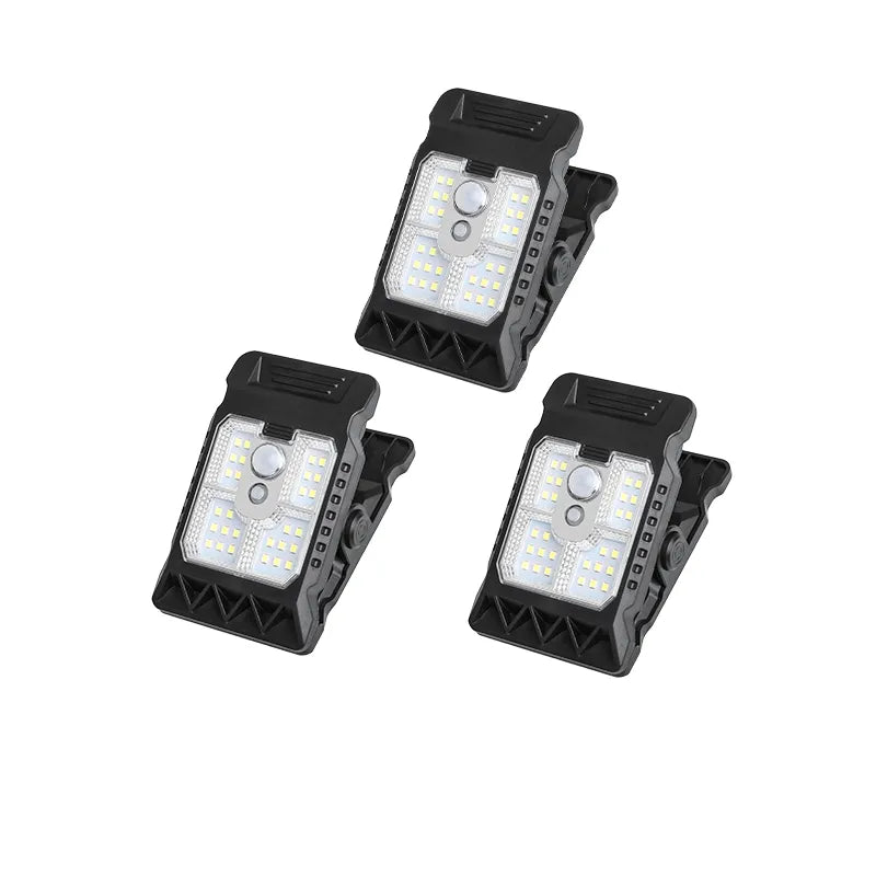Solar Clip Light with Motion Sensor