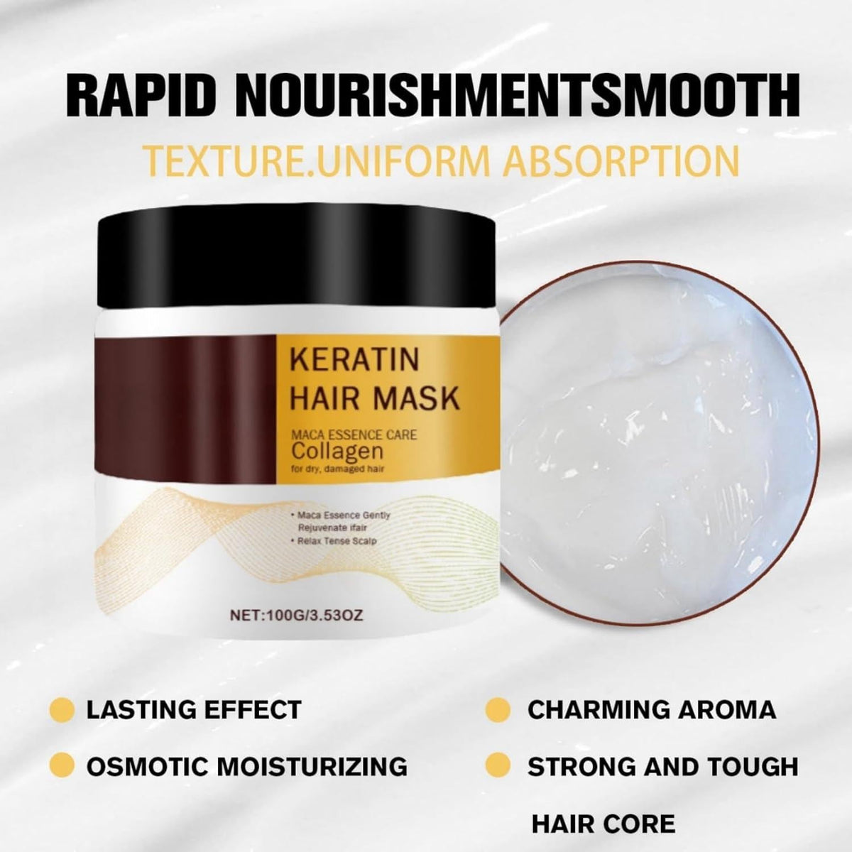 Herbal Collagen Hair Revival Mask💁♀️🧴