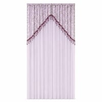 Floral Embroidery Door Curtain