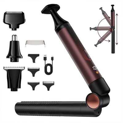 Long Handle Electric Back Body Shaver