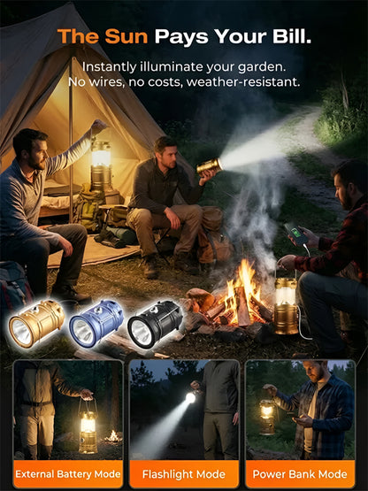 ☀️ [ENERGY CRISIS CLEARANCE] Ncrovoplus  4-in-1 Tactical Solar Lantern – $0 Electricity Bill, IP67 Waterproof, Auto-Motion Home Security Light (50% OFF TODAY!)