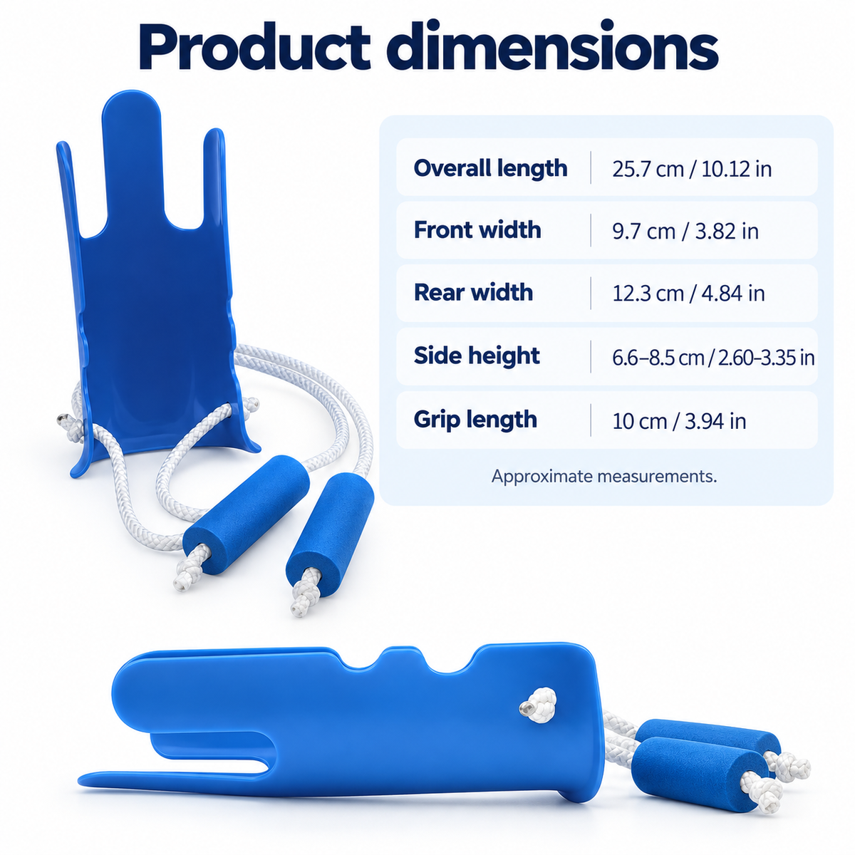 Sock Aid & Shoe Helper with Soft Foam Grips