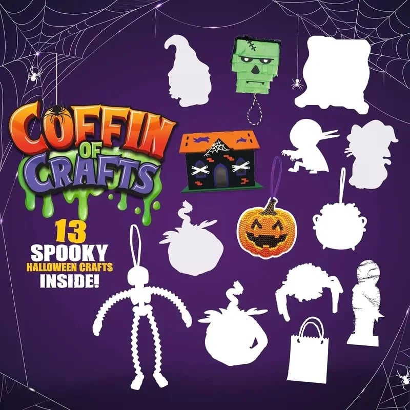 ??Coffin Of Crafts Halloween Advent Calendar 2026 ?? | 13 Days Of Spooky Crafts & Creative Surprises For Kids