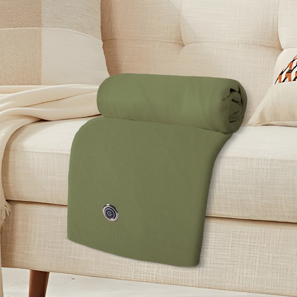 🔥CozyHug Portable Heated Shawl ✨Soft Zipper Wearable Electric Heating Blanket For All-Day Warmth