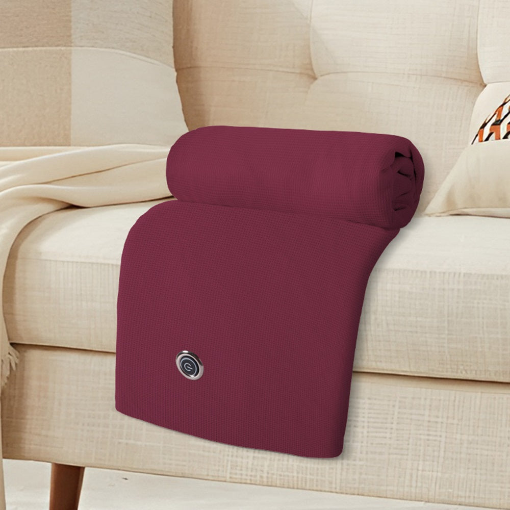 🔥CozyHug Portable Heated Shawl ✨Soft Zipper Wearable Electric Heating Blanket For All-Day Warmth