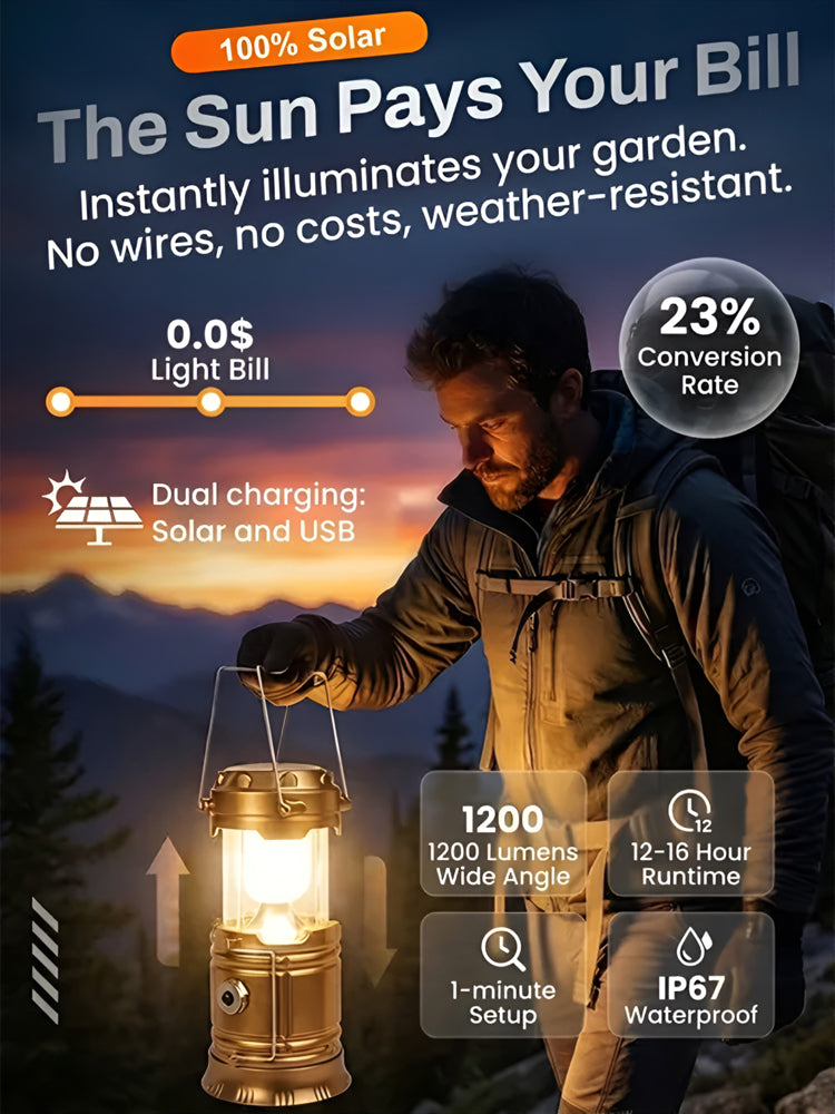 ☀️ [ENERGY CRISIS CLEARANCE] Ncrovoplus  4-in-1 Tactical Solar Lantern – $0 Electricity Bill, IP67 Waterproof, Auto-Motion Home Security Light (50% OFF TODAY!)