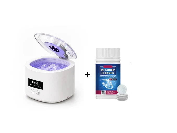 ❄️Summer Sale: 50% Off!🦷Ultrasonic UV-C Cleaner—Fresh and Clean Dentures in Just 5 Minutes