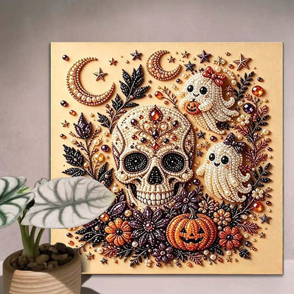 ?? 50% OFF Halloween DIY Pearl Art Kit ? Create, Sparkle & Decorate ?? Perfect Halloween Gift