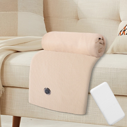 🔥CozyHug Portable Heated Shawl ✨Soft Zipper Wearable Electric Heating Blanket For All-Day Warmth