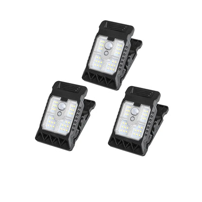 Solar Clip Light with Motion Sensor
