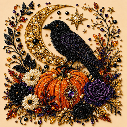 Halloween Ghost Diamond Painting Kit ¨C Pumpkin Cat DIY Home Decor