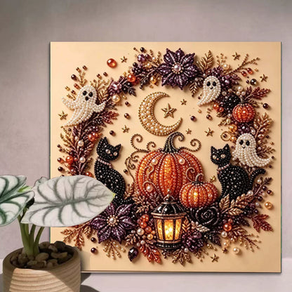 ?? 50% OFF Halloween DIY Pearl Art Kit ? Create, Sparkle & Decorate ?? Perfect Halloween Gift