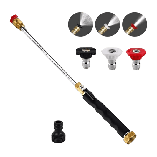 Professional Three-Nozzle Power-Boosting Garden Hose High-Pressure Washer Wand