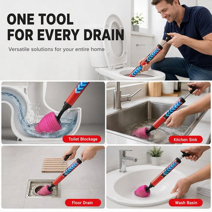 🔥50% OFF🔥🚽 Manual Air Pressure Drain Unclogger – Pump, Seal & Clear