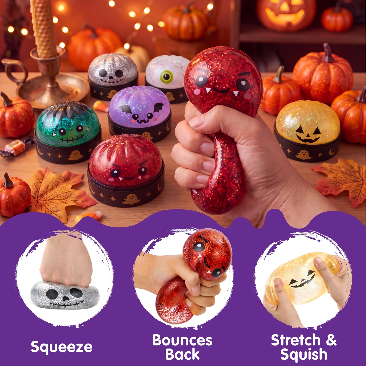 ?? 50% OFF Halloween Dumpling Squishies ?? Soft, Slow-Rebound & Satisfying
