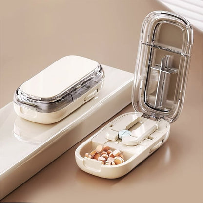 Portable Multi-Function Pill Cutter