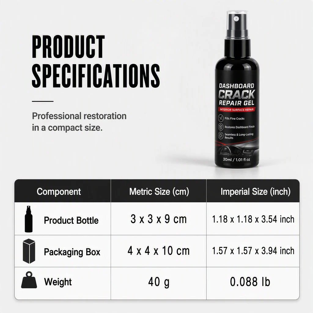 ⏰Buy 1 Get 1 Free⏰🚗Professional Car Dashboard Crack Repair Gel