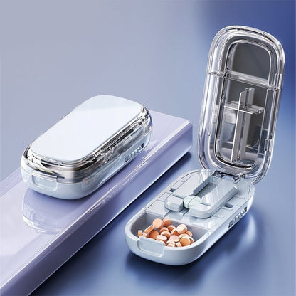 Portable Multi-Function Pill Cutter