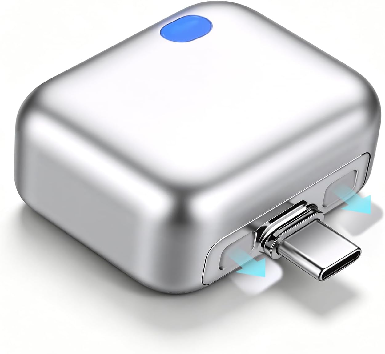 Smart Auto-Disconnect Cable: 100W PD Fast Charging, AI-Powered Overcharge Protection for iPhone, Android, Laptop & Earphones