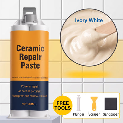 💕Buy 1 Get 1 Free🏠🛠Twin-Tube Ceramic Tile Repair Paste