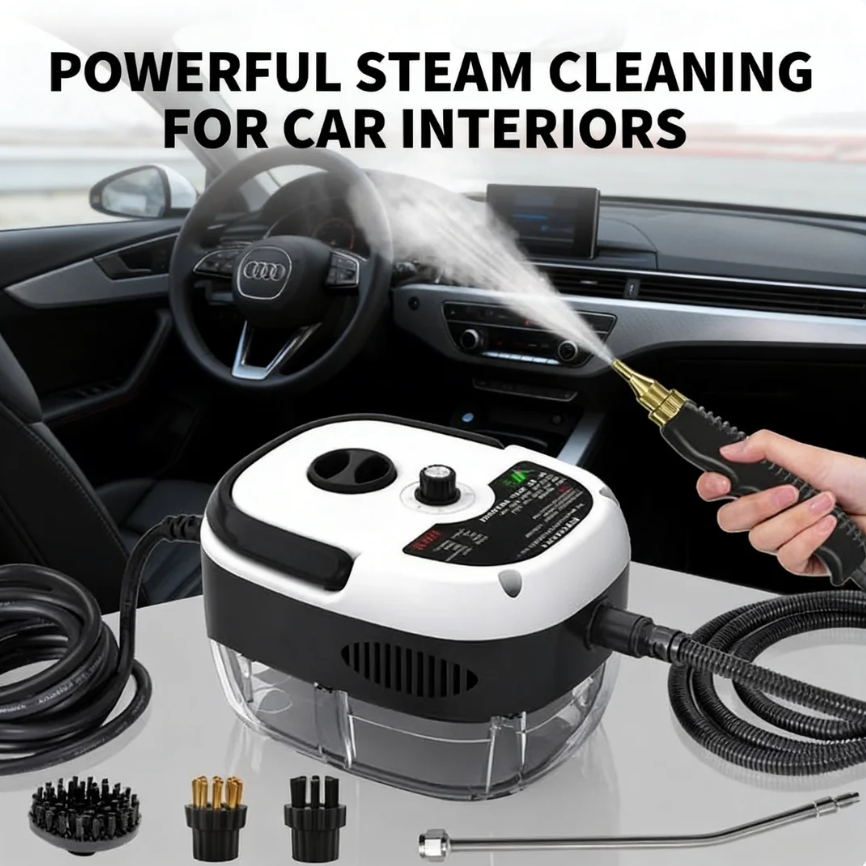 🔥LIMIT TIME 49% OFF✨2500W Handheld High-Temperature Pressurized Steam Cleaner