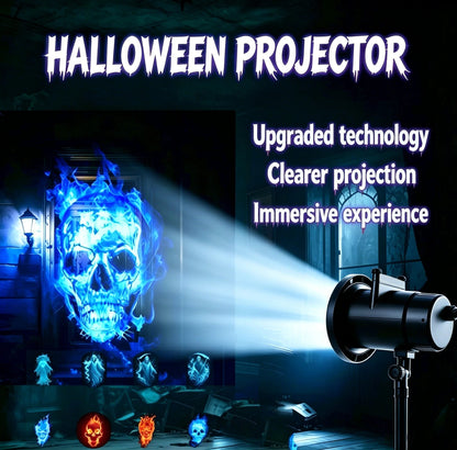 ??Turn Your Home Into a Haunted Halloween Wonderland | 10 Unique HD Projection Patterns, 32FT Ultra-Large Display