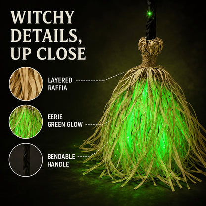 ??Last Day 50% OFF?? Halloween Magic Moving Witch Broom