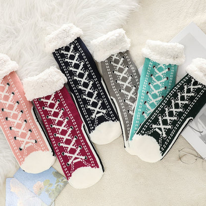 Ultra-thick Slipper Home Socks