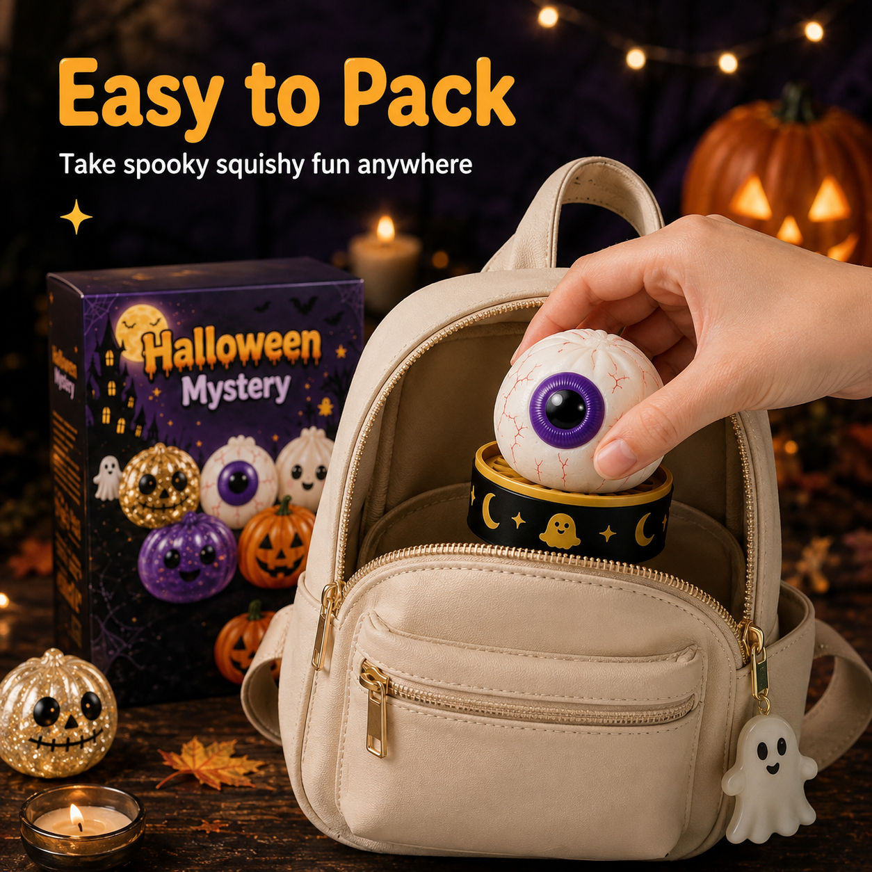 ?? 50% OFF Halloween Mystery Squishy Set ?? Squeeze, Stretch & Play