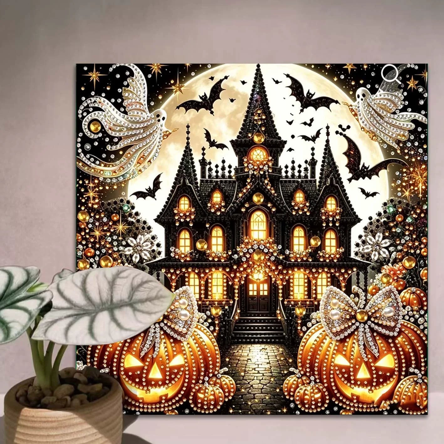 ?? 50% OFF Halloween DIY Pearl Art Kit ? Create, Sparkle & Decorate ?? Perfect Halloween Gift