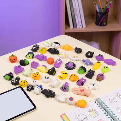 ?? 50% OFF Halloween Mini Squishy Toys ?? 30/60/90 PCS Random Assortment for Party Favors