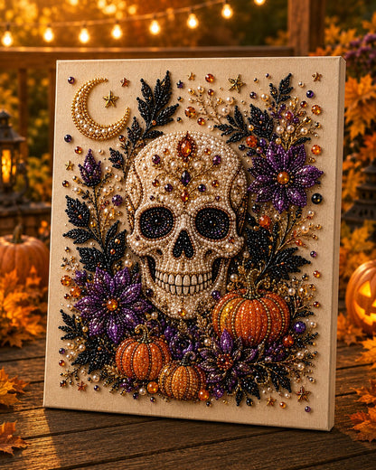 ?? Last Day 49% OFF ¨C ??? Halloween Pearl Art DIY Kit ¨C Turn Tiny Pearls into Spooky-Cute Magic