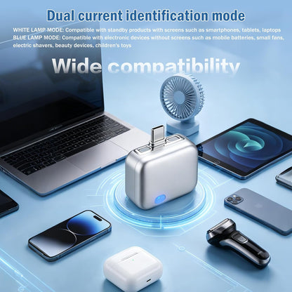 Smart Auto-Disconnect Cable: 100W PD Fast Charging, AI-Powered Overcharge Protection for iPhone, Android, Laptop & Earphones