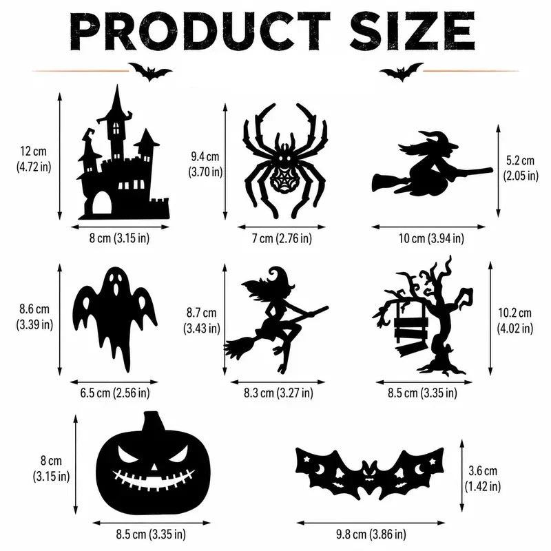?? 50% OFF Halloween LED Wall Light Stickers ?? Peel & Stick Spooky Decor