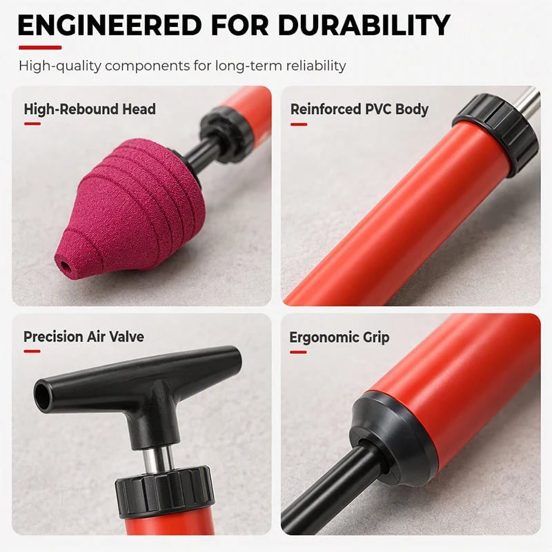 🔥50% OFF🔥🚽 Manual Air Pressure Drain Unclogger – Pump, Seal & Clear