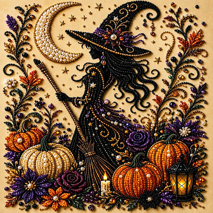 Halloween Ghost Diamond Painting Kit ¨C Pumpkin Cat DIY Home Decor