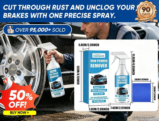 Car Iron Powder Rust Remover Spray