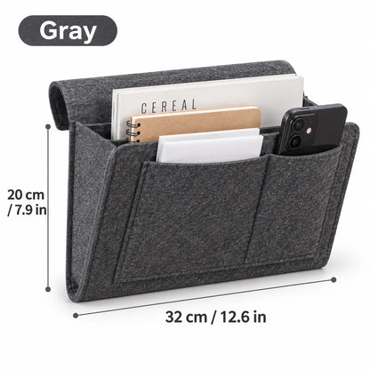 🥳2026 HOT SALE🥳🛏️ Bedside Hanging Organizer — Multi-Pocket Storage for Bed & Sofa