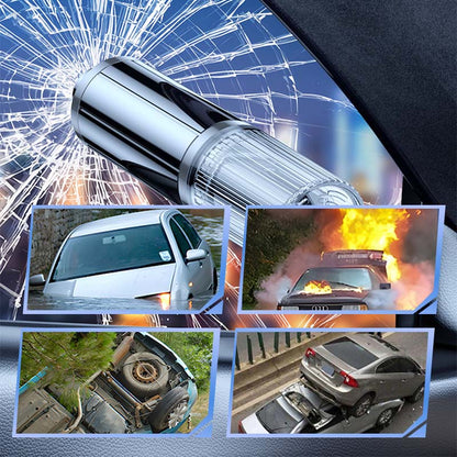 💥Buy 1 Get 1 Free💥🚗Emergency Car Window Breaker Seatbelt Cutter Tool