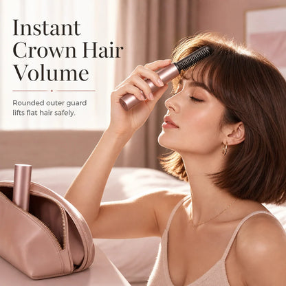 🎀50% OFF🎀Cordless Mini Heated Hair Straightener Brush Portable Rechargeable Hair Styling Comb for Bangs and Volumizing