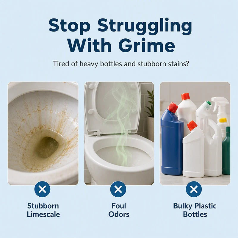 🚽 Buy 1 Get 1 Free NOW! ✨ Quick-Dissolving Toilet Cleaning Sheets – Fresh, Easy & Effective Cleaning 💧