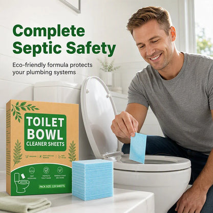 🚽 Buy 1 Get 1 Free NOW! ✨ Quick-Dissolving Toilet Cleaning Sheets – Fresh, Easy & Effective Cleaning 💧