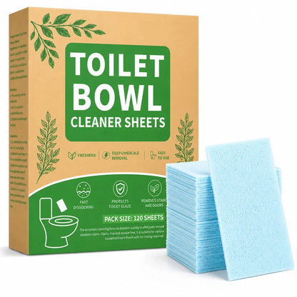 🚽 Buy 1 Get 1 Free NOW! ✨ Quick-Dissolving Toilet Cleaning Sheets – Fresh, Easy & Effective Cleaning 💧