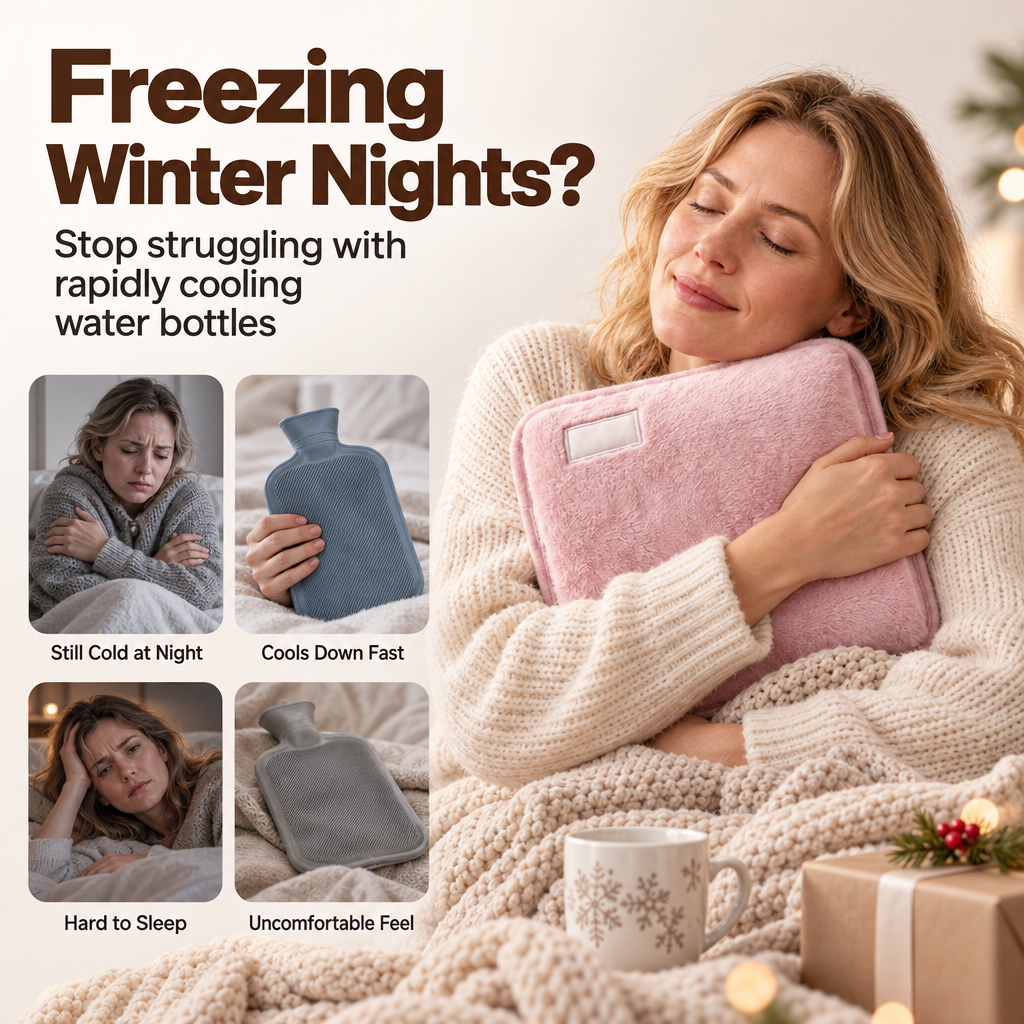 Rechargeable hot water bottles, heat packs, explosion-proof heat pads