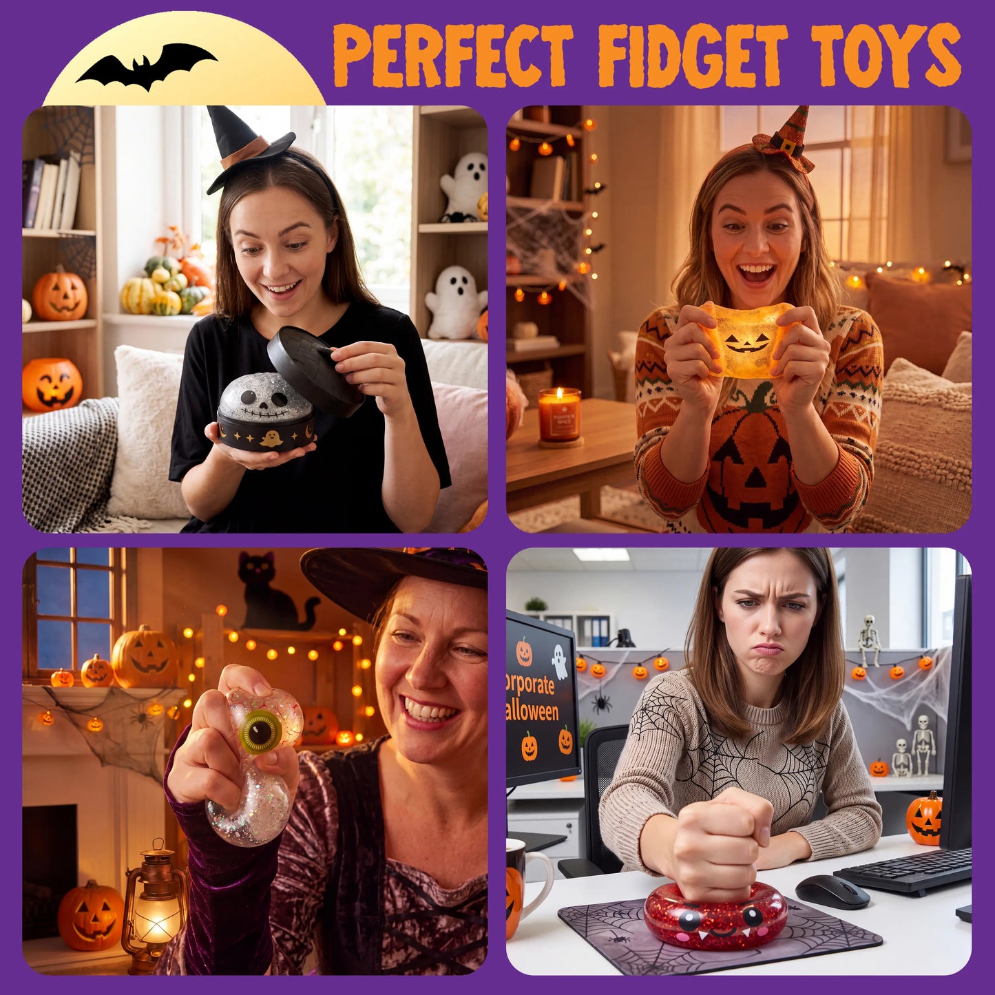 ?? 50% OFF Halloween Dumpling Squishies ?? Soft, Slow-Rebound & Satisfying