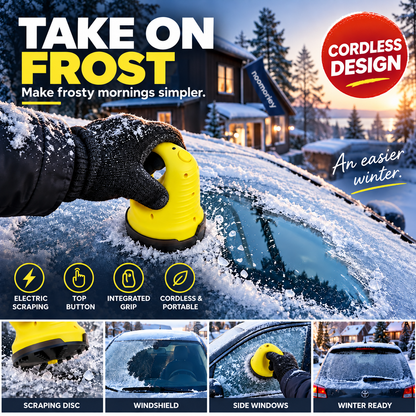 🚘🔥Cordless Electric Ice Scraper – Clear Frost, Drive with Confidence! ❄️
