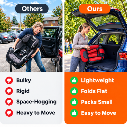 🏆Flash Sale⚡50K+ SOLD! Portable Child Car Safety Seat
