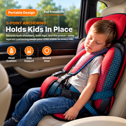 🏆Flash Sale⚡50K+ SOLD! Portable Child Car Safety Seat