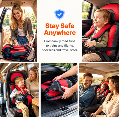 🏆Flash Sale⚡50K+ SOLD! Portable Child Car Safety Seat