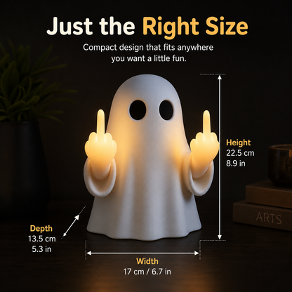 ?? Funny Ghost Middle Finger Night Light ?? 50% OFF Today Only!